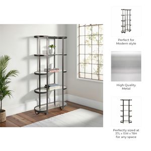 CASEYPORT BLACK SHELF 78 (IN) 9