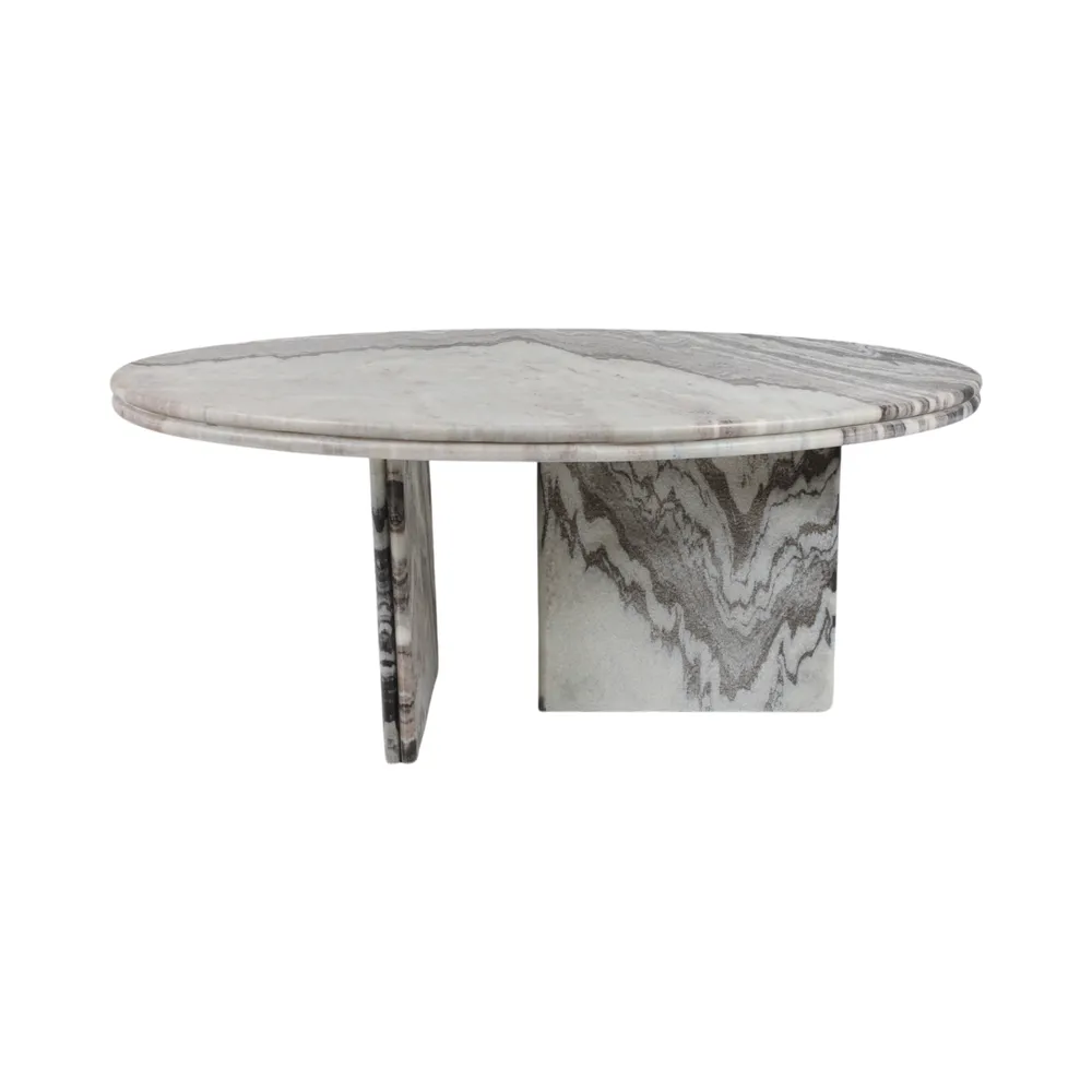 CIARANGROVE IVORY COFFEE TABLE 18 (IN)