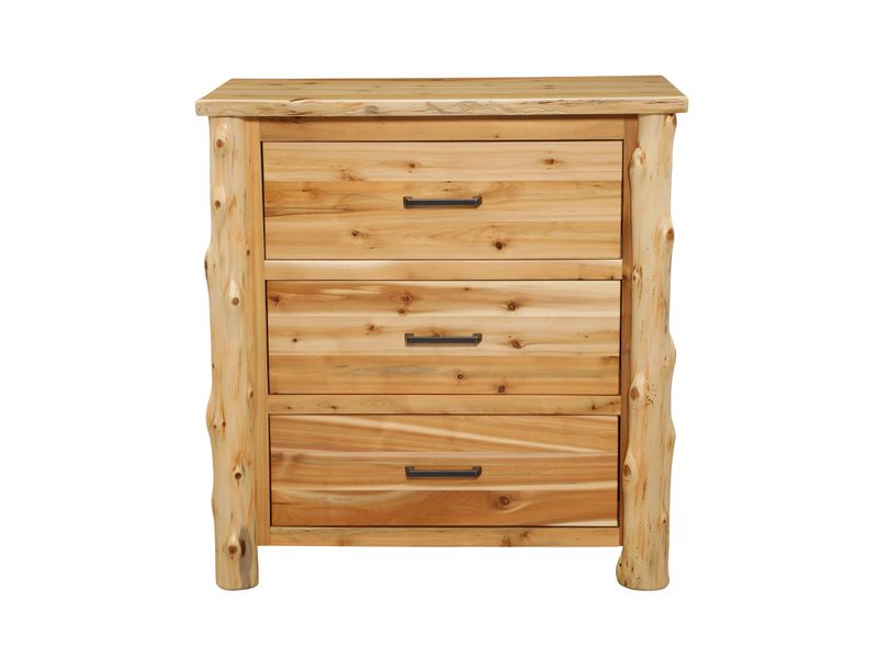 Headwaters Three Drawer Chest - Coffee - Premium Line 4