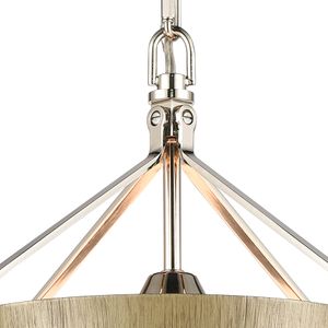 Marin 10.5'' Wide 1-Light Mini Pendant - Polished Nickel 3