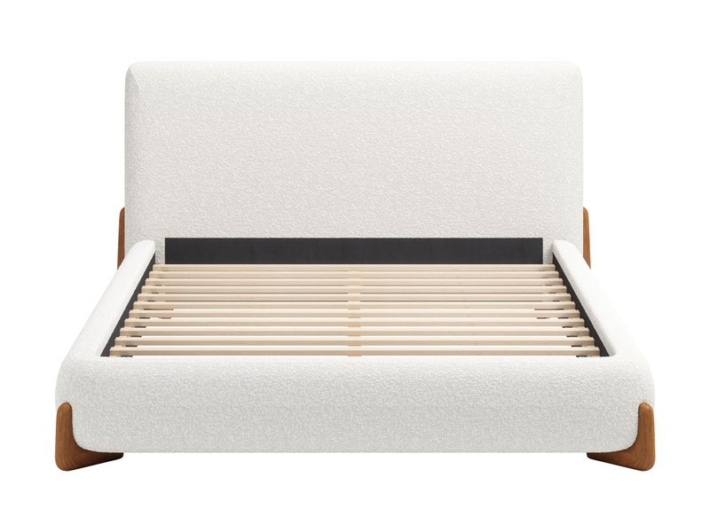 Baris Queen Bed Ivory 4