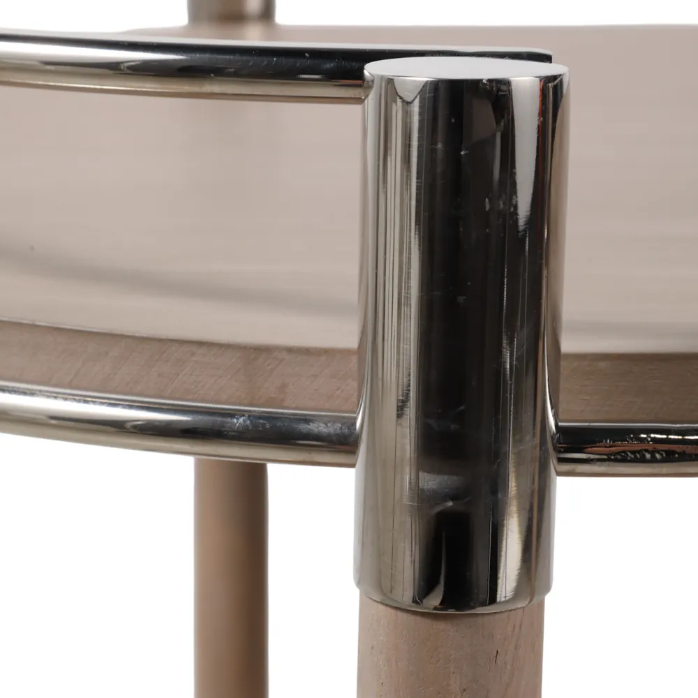 GUNNARWAY SILVER BAR CART 30 (IN)