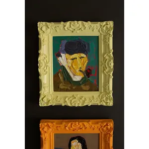 Set of 3 Framed Portrait Paintings 10