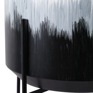 NICOLEHAM SET OF 2 BLACK PLANTER 23 (IN) 6