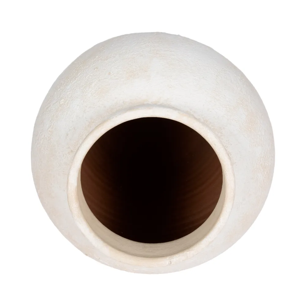 TROYSTONE IVORY VASE 12 (IN)
