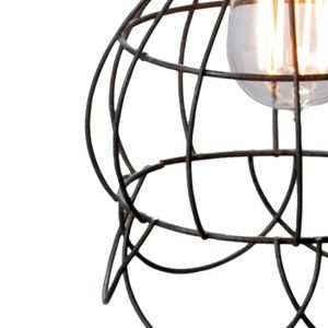 Wire 6'' Wide 1-Light Mini Pendant - Oil Rubbed Bronze 2