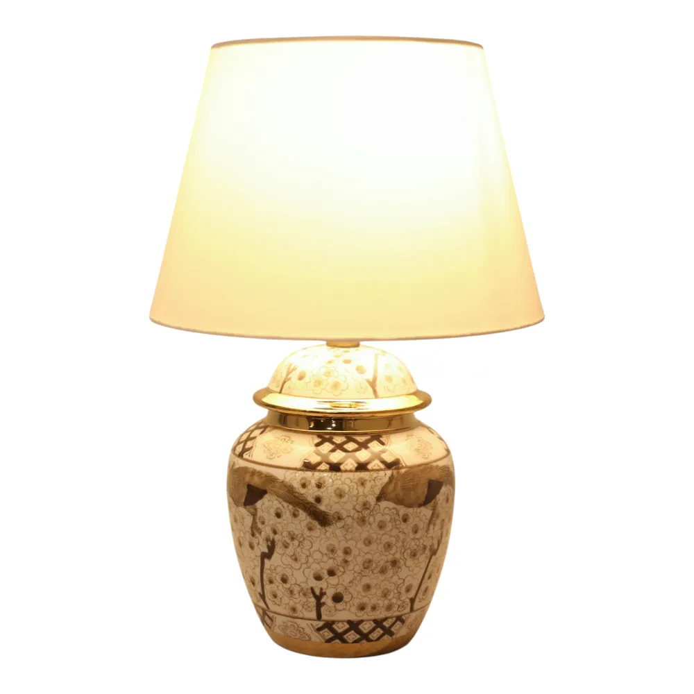 JUDEWAY WHITE LAMP 19 (IN)