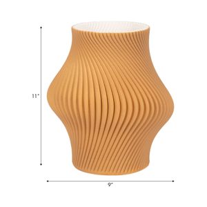 DILLONVALE BROWN VASE 11 (IN) 8