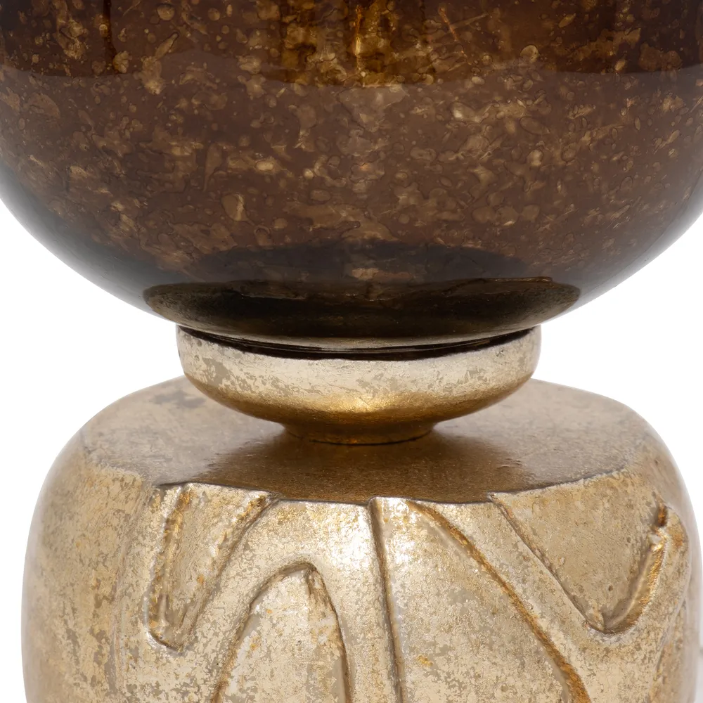 WALTONLEY IVORY CANDLE HOLDER 19 (IN)