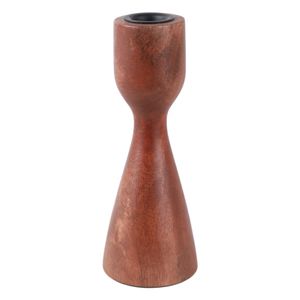 FARLEYSIDE BROWN CANDLE HOLDER 8 (IN) 4