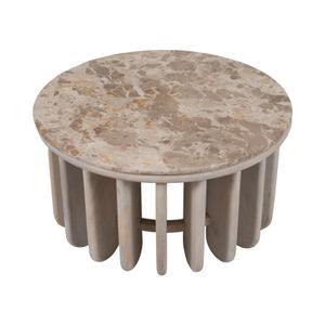 HILTONOAK WHITE COFFEE TABLE 16 (IN) 3