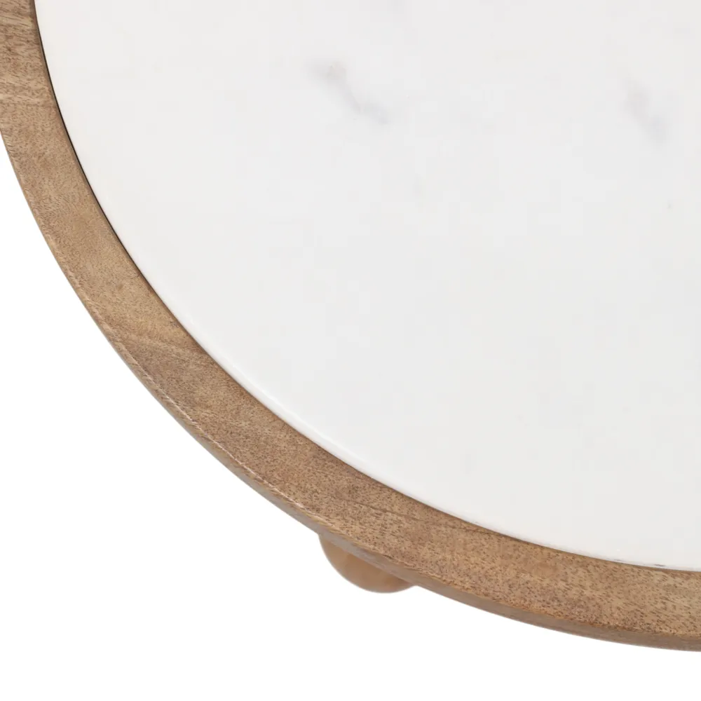 BELLWORTH WHITE TABLE 23 (IN)