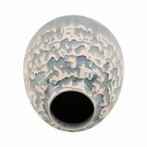 TROY GRAY VASE 14 (IN) 8