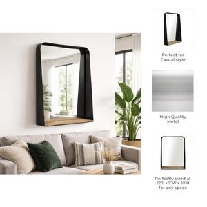 COLEDALE BLACK MIRROR 30 (IN) 9