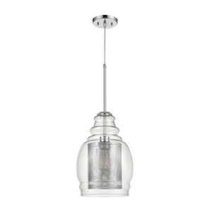 Herndon 11'' Wide 1-Light Pendant - Polished Chrome 2
