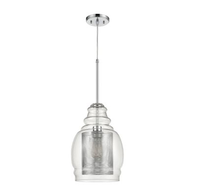 Herndon 11″ Wide 1-Light Pendant - Polished Chrome