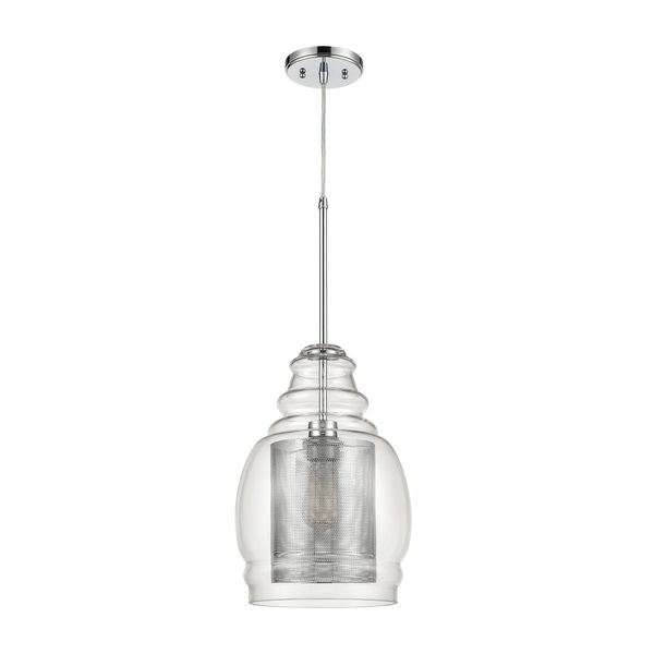 Herndon 11'' Wide 1-Light Pendant - Polished Chrome