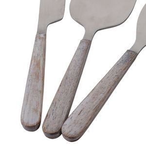 FIONALEY SET OF 5 BROWN SERVEWARE 6 (IN) 9
