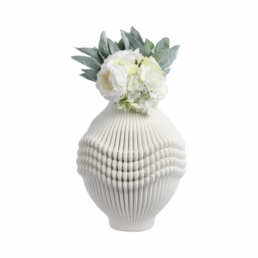MURRAYHOLM IVORY VASE 16 (IN)