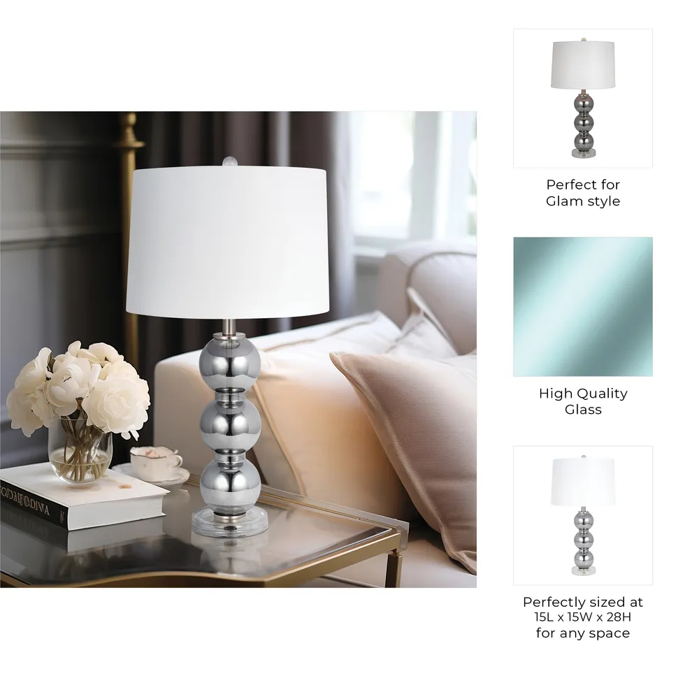 CALTONDALE GRAY LAMP 28 (IN)