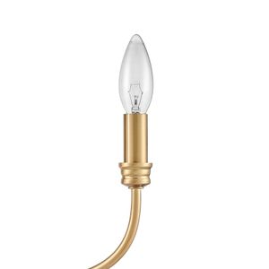 Newland 17'' Wide 3-Light Chandelier - Satin Brass 4