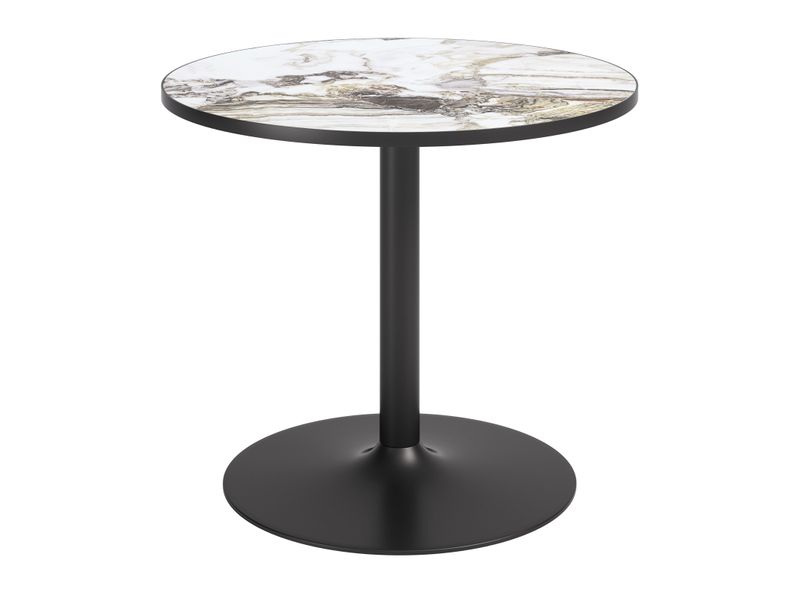 Batu Dining Table Gray & Black 3