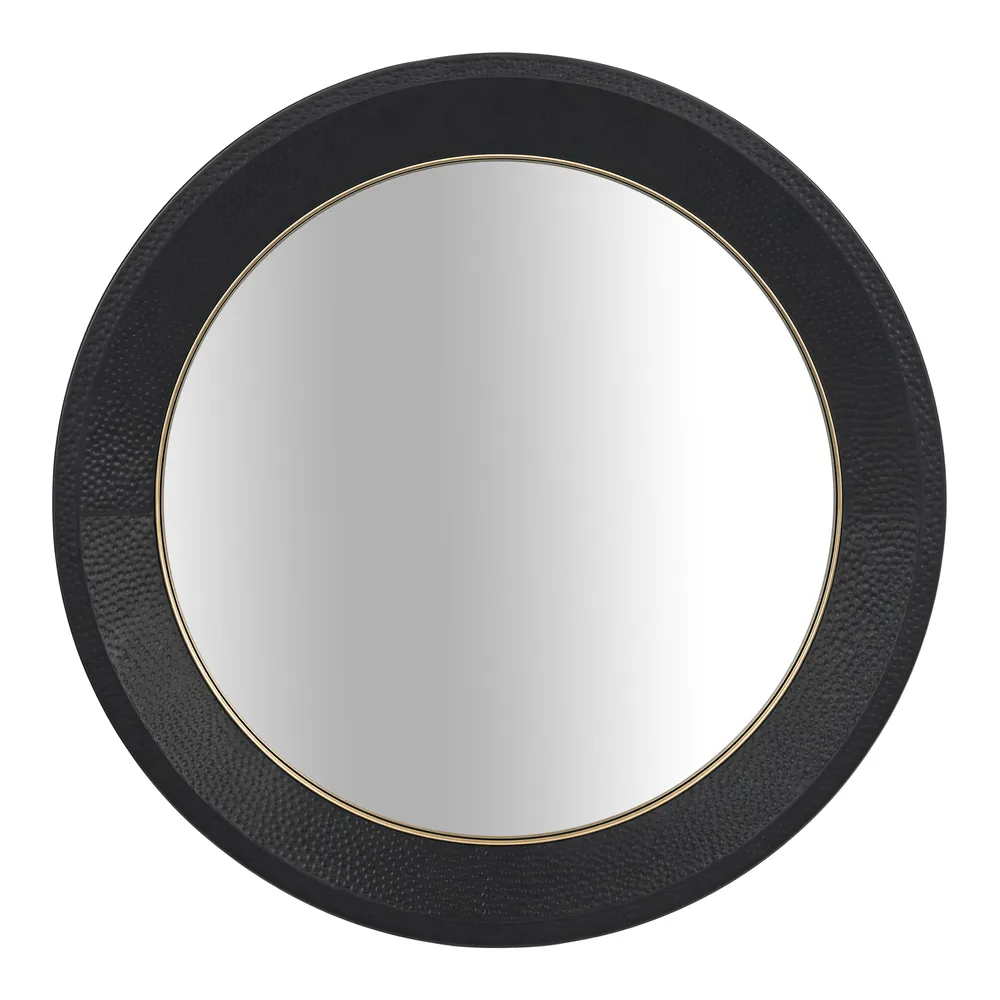 Ripon Mirror Black
