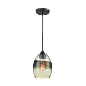 Whisp 6'' Wide 1-Light Mini Pendant - Oil Rubbed Bronze 1