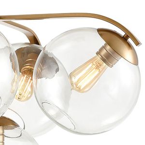 Collective 28'' Wide 5-Light Chandelier - Satin Brass 4