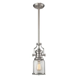 Chadwick 8'' Wide 1-Light Mini Pendant - Satin Nickel 1