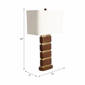 DEXTERBURN BROWN LAMP 29 (IN) 8