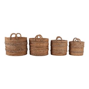 CADENWELL SET OF 4 BROWN BASKETS 19 (IN) 4