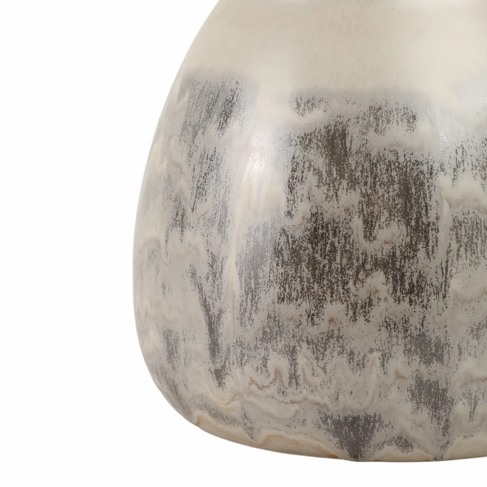 HAWLEYGROVE GRAY VASE 8 (IN)