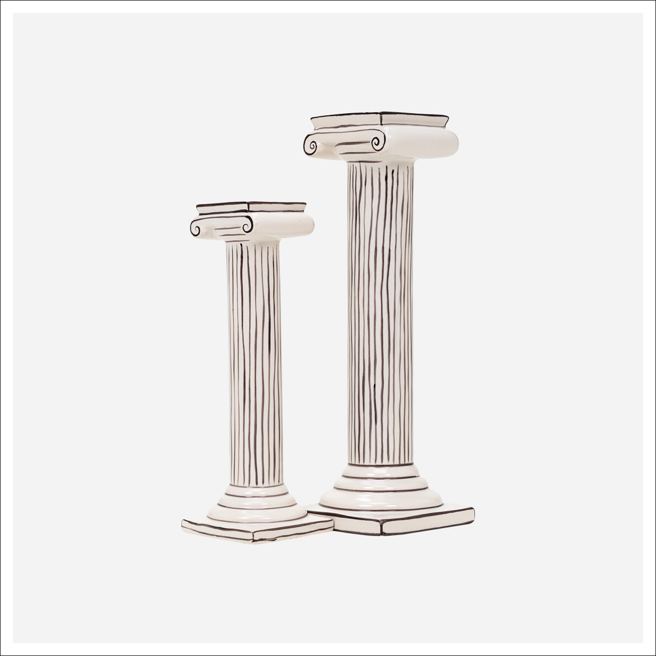 Rodeli Candleholders -Set 2-SB