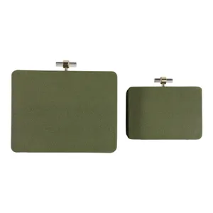 EVERTONPORT SET OF 2 GREEN BOXES 4 (IN) 8
