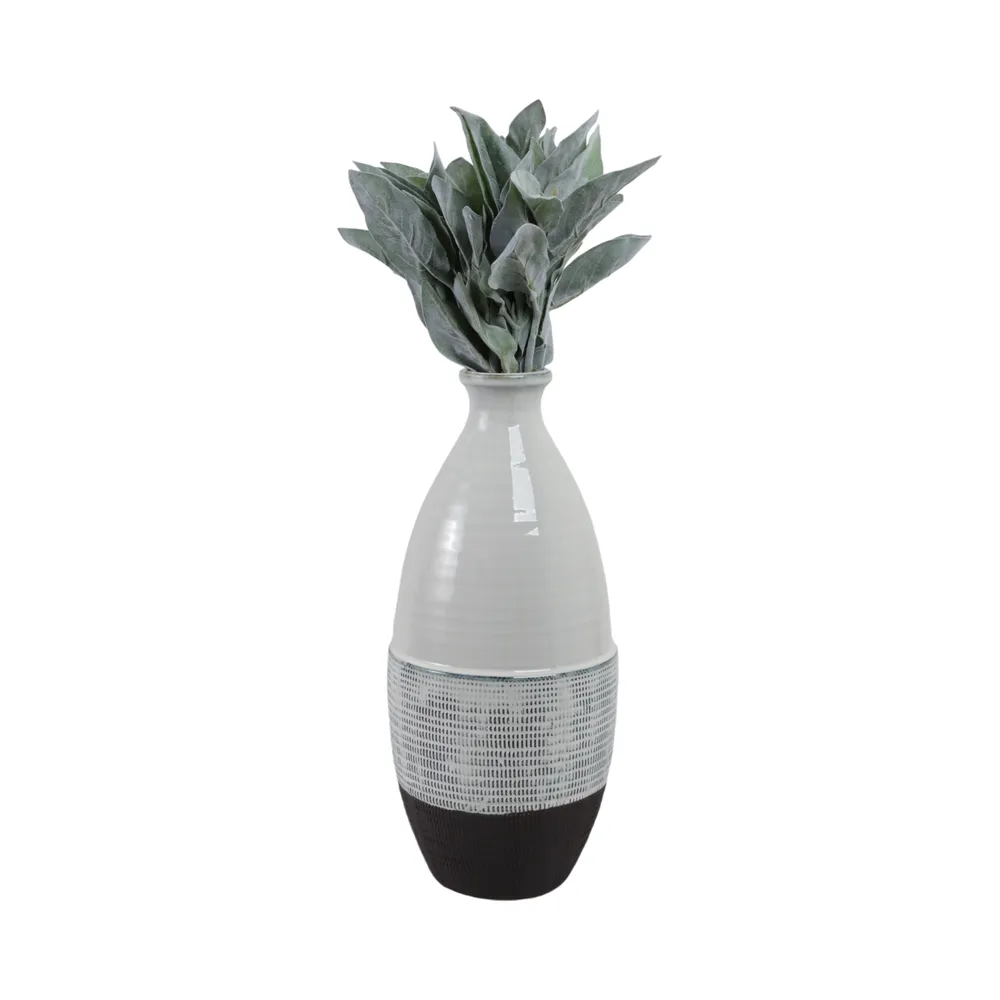 DALEYWICK GRAY VASE 18 (IN)