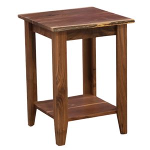 Heartland Walnut Open Nightstand with Shelf 3
