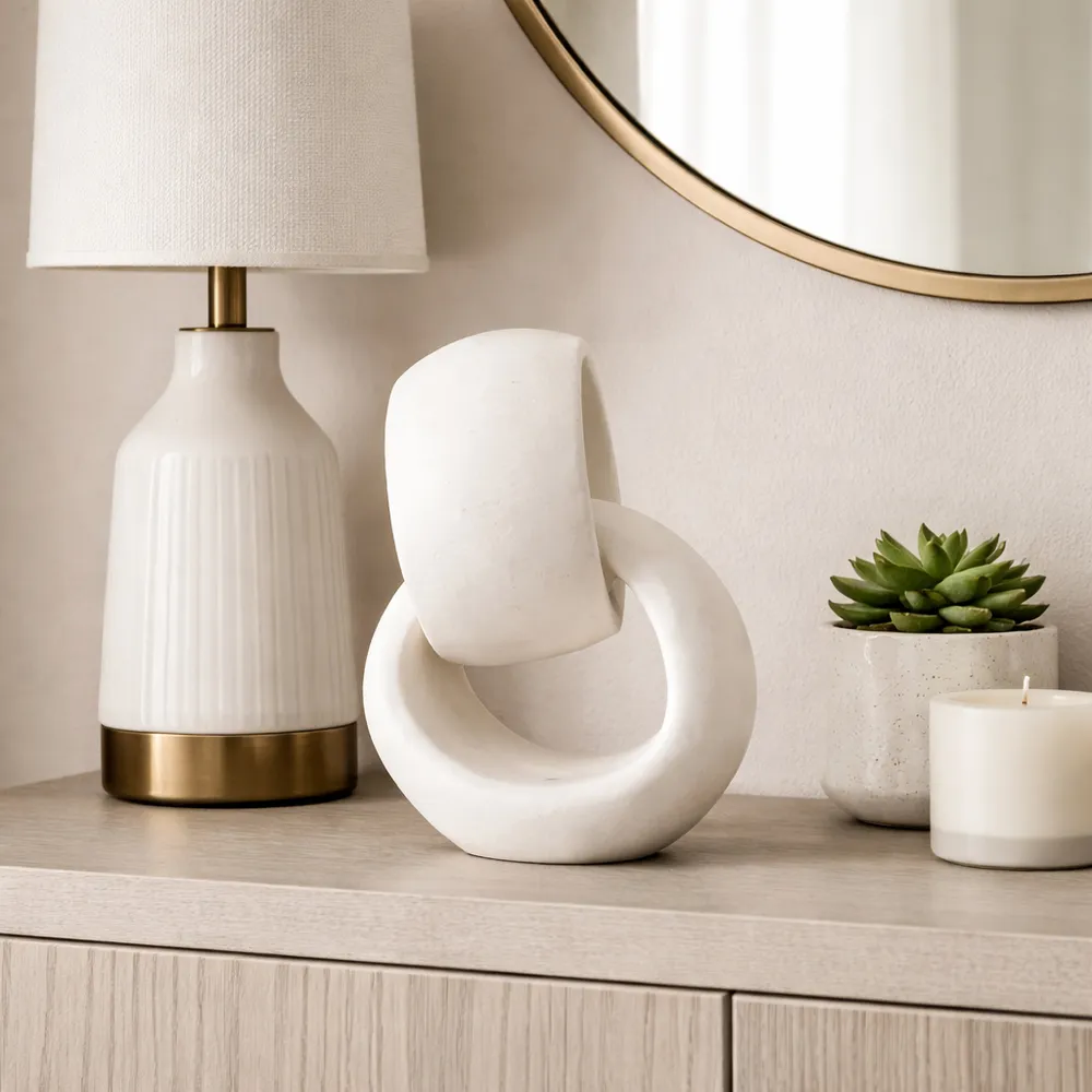 BRADENHOLM WHITE DECOR 13 (IN)