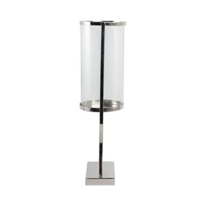 OLIVERHAVEN SILVER CANDLE HOLDER 23 (IN) 4