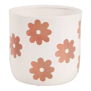 BELDENTON WHITE PLANTER 6 (IN) 4