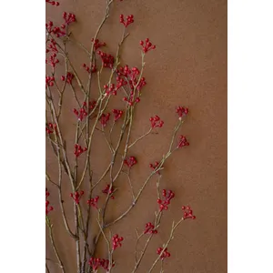 Artificial Red Berry Spray 3