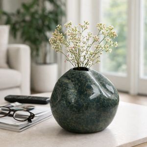 BRAMHAM BLACK VASE 9 (IN) 11