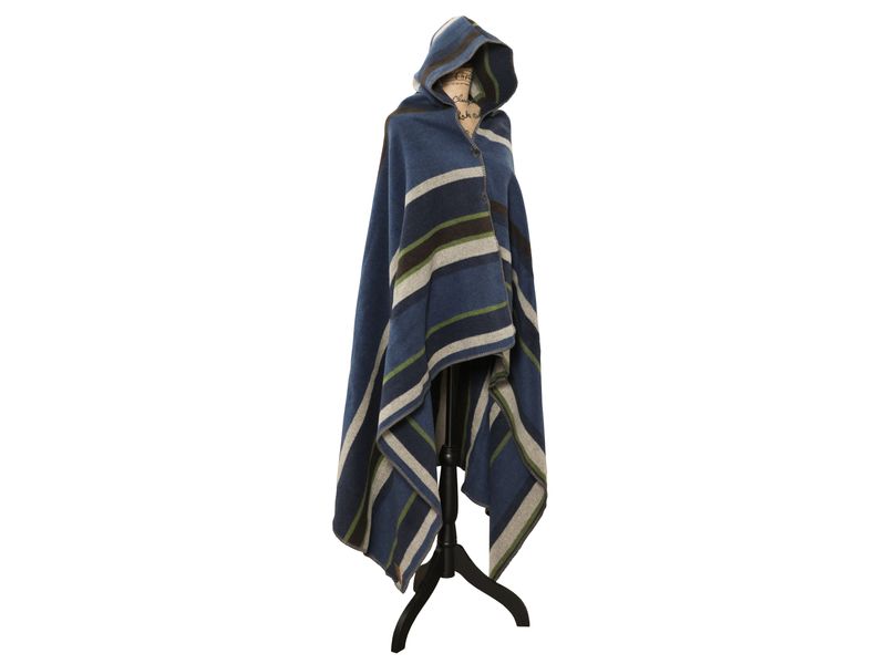 Lapis Valley Hooded Throw 1