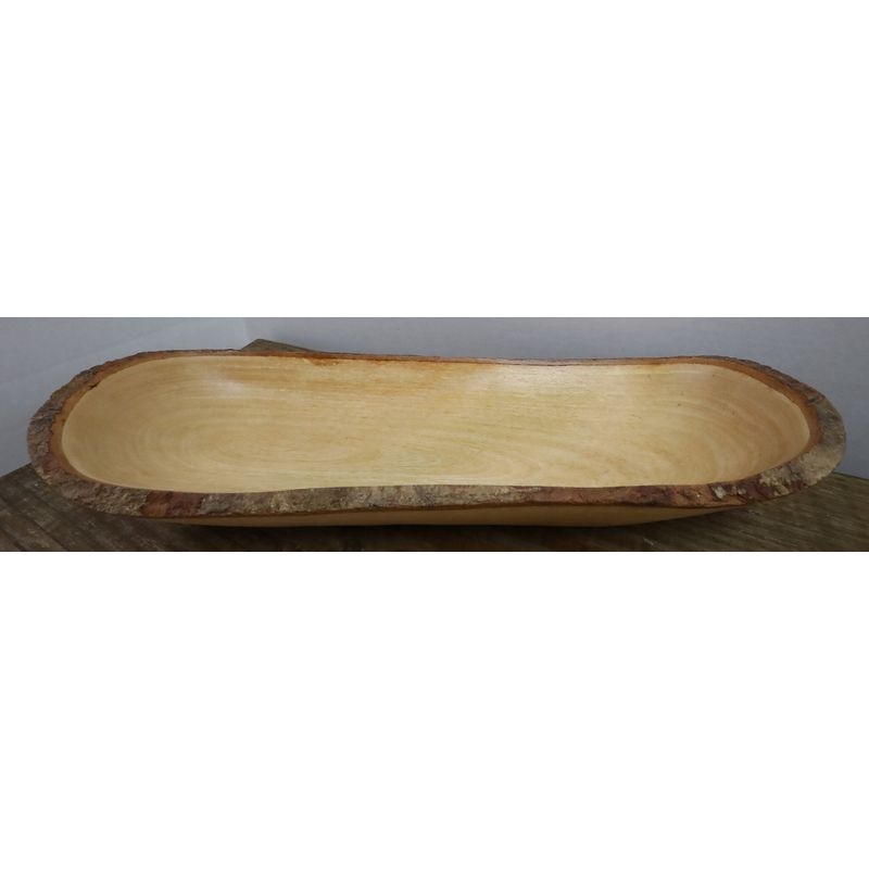 6X17X3IN WOOD TRAY