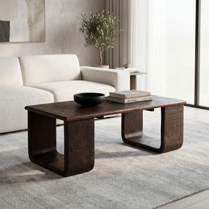 ELWYNGATE BROWN COFFEE TABLE 18 (IN) 10