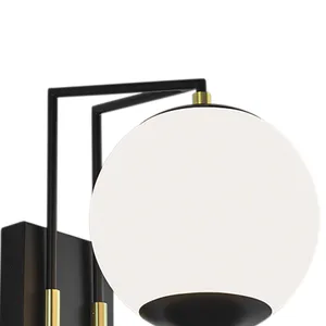 Cosmos 18.5'' High Integrated LED Outdoor Sconce - Matte Black Satin Brass 3
