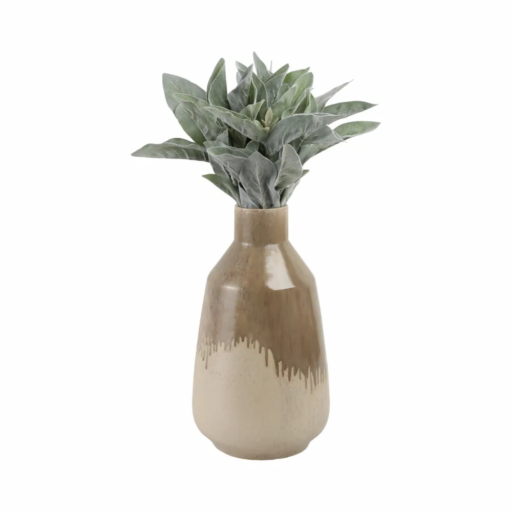 SAGEWELL BROWN VASE 14 (IN)