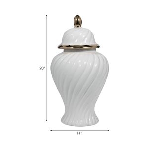 SLATERWORTH WHITE CHINOISERIE 20 (IN) 10