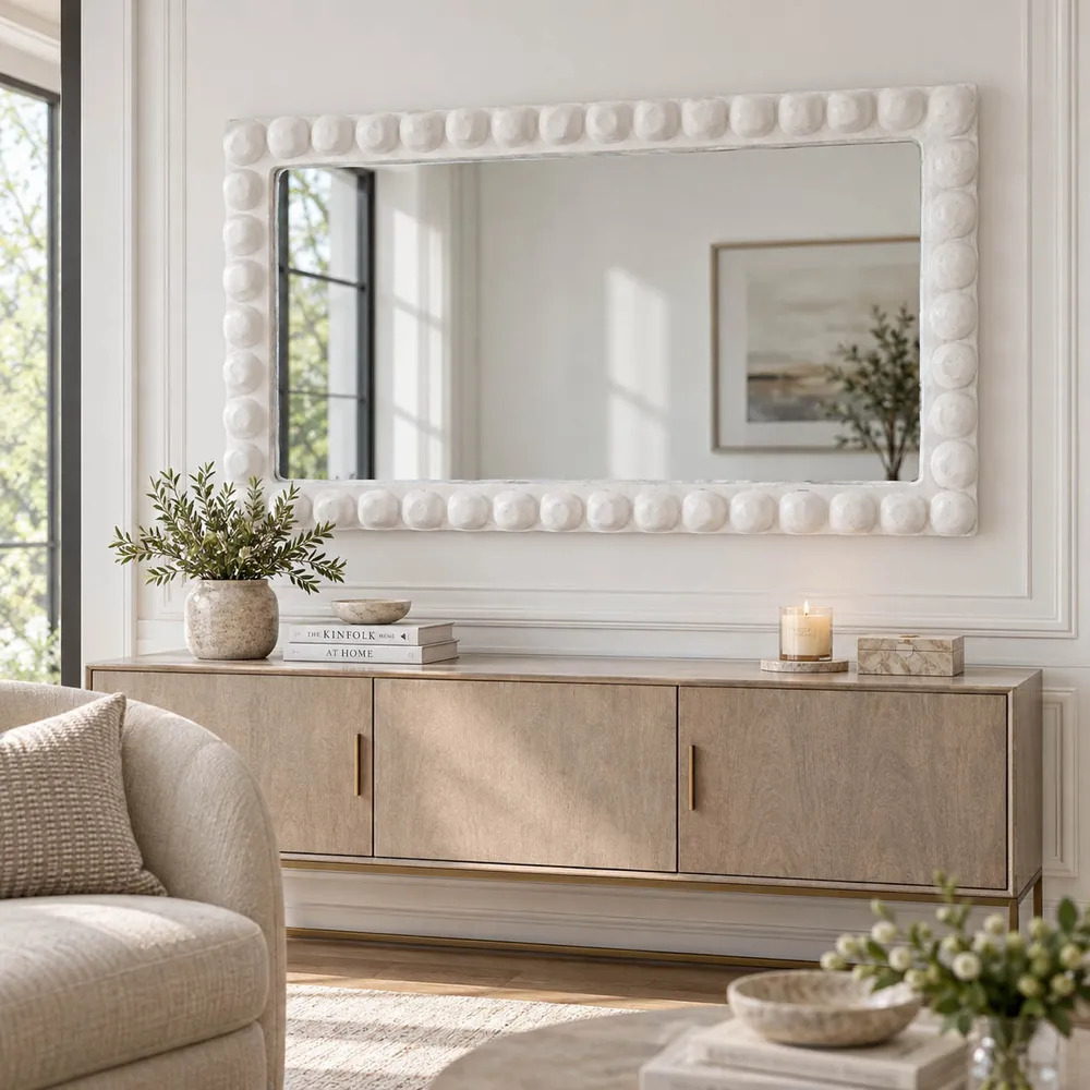 DEVONOAK IVORY MIRROR 72 (IN)