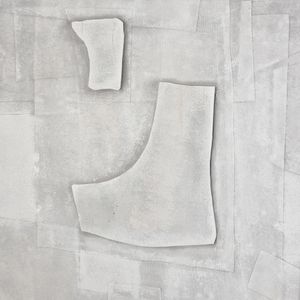 Whiten I Abstract Framed Wall Art 5